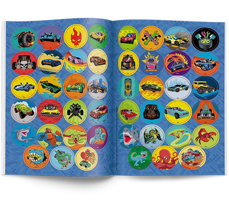 Mattel Hot Wheels Kolorowanka według kodu KKO-1602