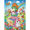 Puzzle 100 Glitter Brokatowe Trefliki 14833