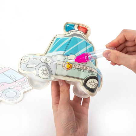 Magiczne karty aktywowane wodą pojazdy Kidea