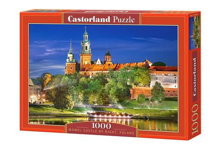 Puzzle 1000 Zamek Wawelski nocą, Polska C-103027-2