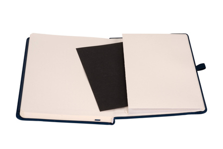 Notes Memofix B6 kratka granatowy