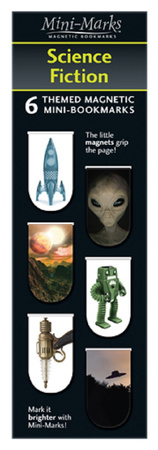 Zakładki magnetyczne Science Fiction