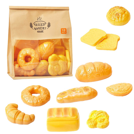 Pieczywo w papierowej torbie 10 elementów