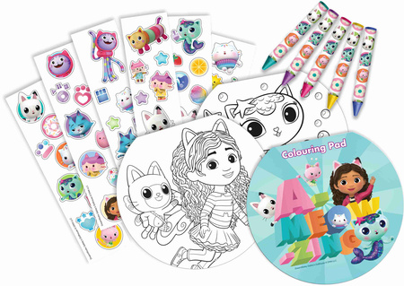 Zestaw artystyczny podróżny Gabby's Dollhouse