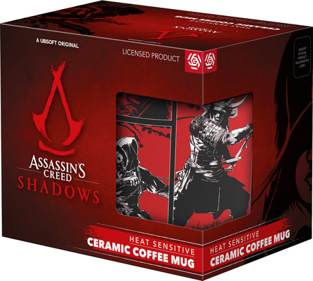 Kubek 450ml Assassin's Creed Shadows Heat Reveal Mug