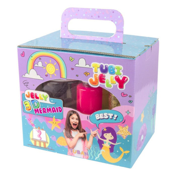 Zestaw z akwarium Tubi jelly syrenka 6 kolorów