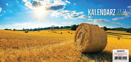 Kalendarz 2026 biurkowy poprzeczny KBP 1szt.mix