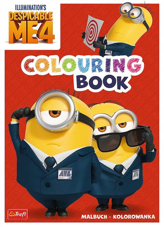 Minionki. Kolorowanka. Malbuch. Colouring book