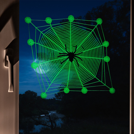 Pajęczyna świecąca w ciemności ZOMBIE ZONE