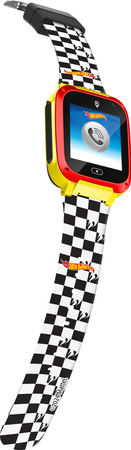 Smartwatch dla dziecka z połączeniami głosowymi KiDiZ Hot Wheels