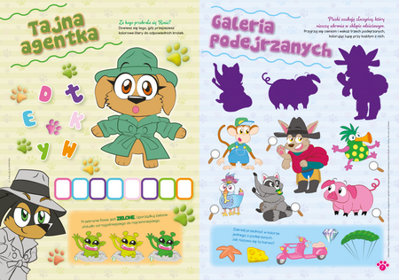 Urocza Chi Chi i przyjaciele. Chi chi love. Rysowanki z bajecznymi tatuażami