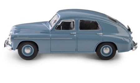 PRL Warszawa M20 popielaty w skali 1:43