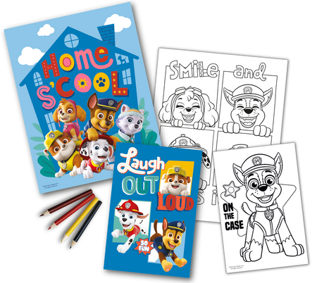 Zestaw do kolorowania Paw Patrol PW19752