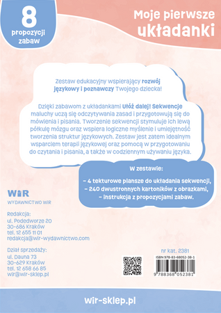 Ułóż dalej! Sekwencje moje pierwsze układanki