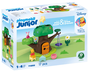 Playmobil JUNIOR & Disney Domek w drzewie Kubusia Puchatka i Prosiaczka 71693