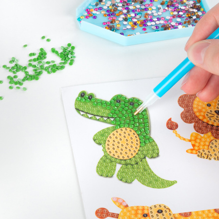 Naklejki diamentowe Wesołe Zwierzęta Kidea