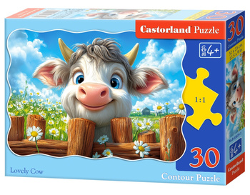 Puzzle 30 Lovely Cow B-03839-1