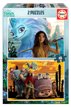 Puzzle 2x48 Raya i ostatni smok 110609