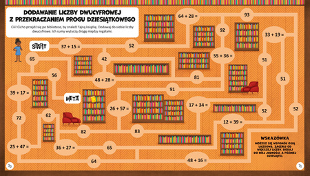 Niesamowite labirynty matematyczne. Dodawanie i odejmowanie