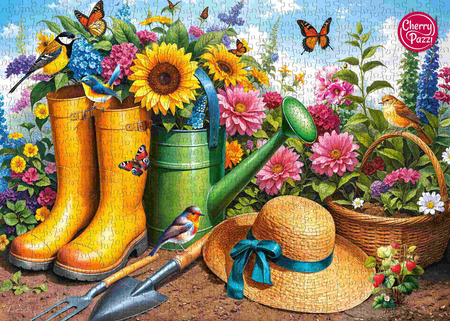 Puzzle 1000 CherryPazzi Golden Boots Blooming Roots 31087