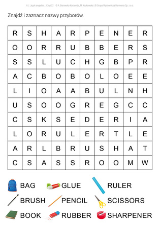 Język angielski Karty pracy dla uczniów ze specjalnymi potrzebami edukacyjnymi Część 2