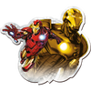 Puzzle160 drewniane konturowe Odważny Iron Man 20183