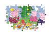 Puzzle 2w1 super color Świnka Peppa 24778
