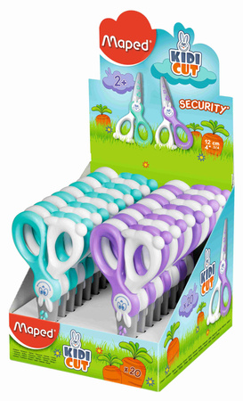 Nożyczki Kidicut dla dzieci 12cm 1szt.mix