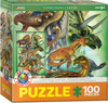Puzzle 100 Smartkids Herbivorous Dinosaurs 6100-0360