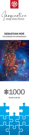 Puzzle 1000 Imagination Sebastian Moń Ciężar doświadczeń
