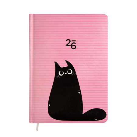 Kalendarz 2026 B6 tygodniowy Kot