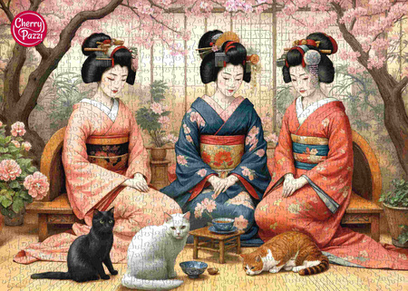 Puzzle 1000 CherryPazzi Springtime Tea 31407