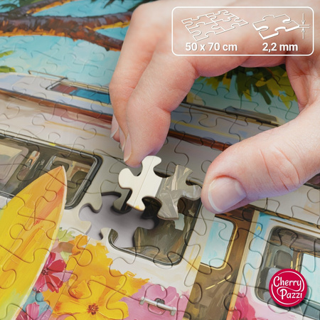 Puzzle 1000 CherryPazzi Waiting for the Waves 31346 