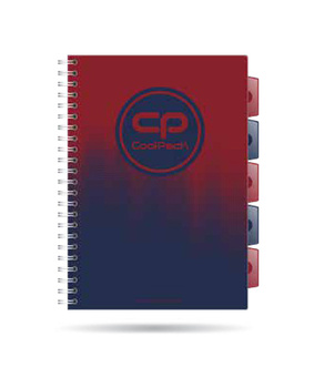 Kołozeszyt A4 100k kratka PP Coolpack gradient costa