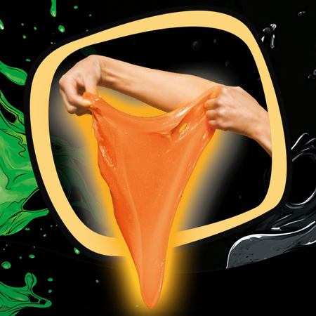 Jggly Slime Fluo Glow pomarańczowy 430 g