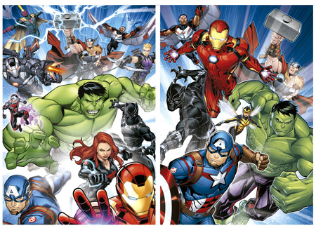 Puzzle 2x100 Avengers 111693