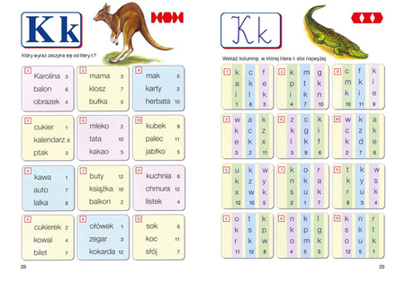 PUS ABC 1 - Rozpoznawanie i rozróżnianie liter A-L