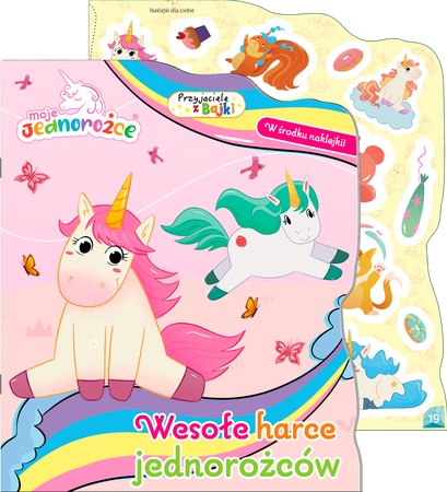 Wesołe harce jednorożców. Moje jednorożce. Przyjaciele z bajki