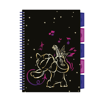 Kołobrulion B5 Disney Gold Stitch project book 100 kartek wzór 3