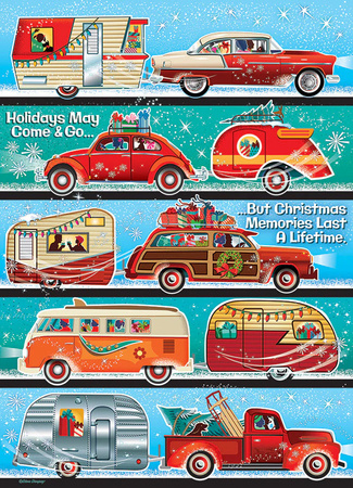 Puzzle 1000 Świąteczna podróż 113013