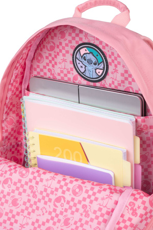 Plecak młodzieżowy Disney Fashion Scout Pro Stitch Peach