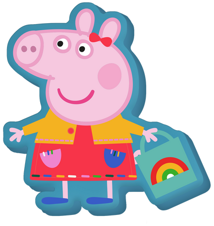Poduszka Peppa Pig 30x30cm PP17035