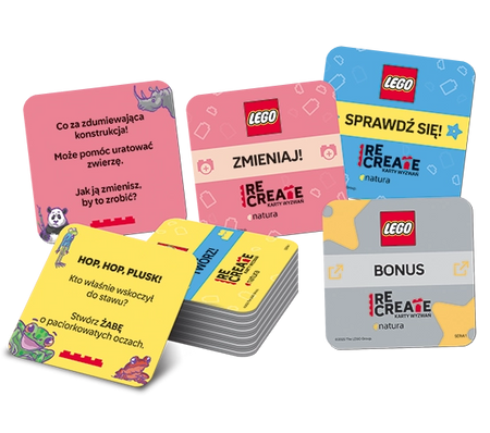 Lego Recreate karty wyzwań Natura ACP-6612