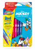 Flamastry dwustronne Colorino Kids 10 kolorów Mickey