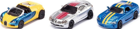 Auta sportowe GIFT SET Siku Super S6323
