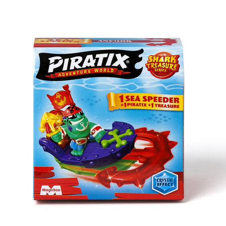 Piratix Shark Treasure Sea Speeder 1szt.mix