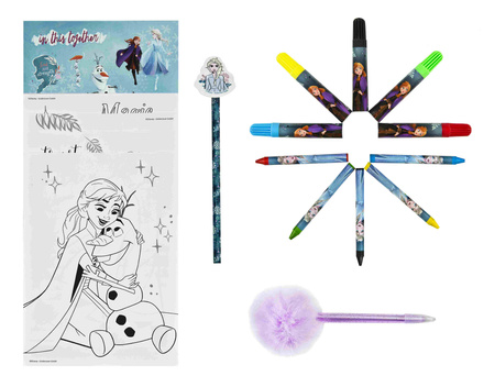 Plecak z wyposażeniem Kraina Lodu FRVW5201