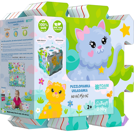 Puzzlopianka układanka Kotki psotki 61262