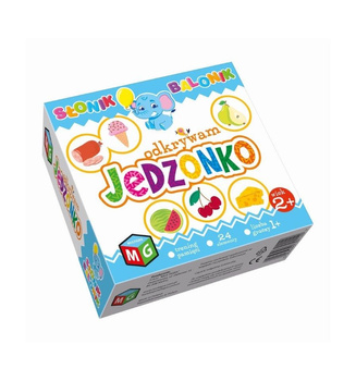 Gra Odkrywam jedzonko Słonik Balonik