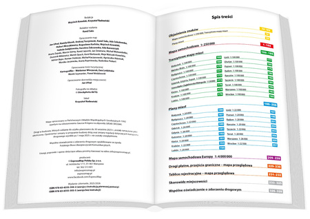 Polska Atlas Samochodowy 1:250 000 2025/2026